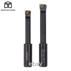 End Mills 3 Boring Head R8 Shank + 10pcs Carbide Tipped 3/4 Boring Bar Set