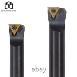 End Mills 3 Boring Head R8 Shank + 10pcs Carbide Tipped 3/4 Boring Bar Set