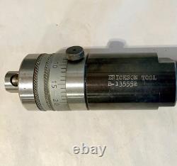 Erickson TenthSet Fine Boring Head 3/8 Capacity with M4 Shank