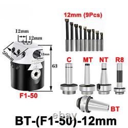 F1 Boring Head Lathe Boring Bar Milling Holder for Milling Machine Tools Wrenche