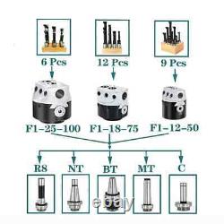 F1 Boring Head Lathe Boring Bar Milling Holder for Milling Machine Tools Wrenche