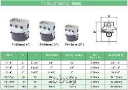 F1 Boring Head Lathe Boring Bar Milling Holder for Milling Machine Tools Wrenche