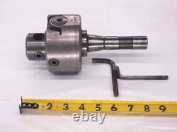 FLYNN MFG #45 OFFSET ADJUSTABLE BORING HEAD R8 SHANK HOLDS 20mm BAR