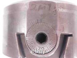 FLYNN MFG #45 OFFSET ADJUSTABLE BORING HEAD R8 SHANK HOLDS 20mm BAR