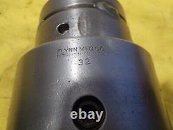 FLYNN USA No 32 BORING HEAD with 2 STRAIGHT SHANK mill tool bar holder milling