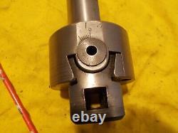 FLYNN USA No 65 BORING HEAD with 2 STRAIGHT SHANK mill tool bar holder milling