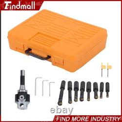 Findmall 3 Boring Head R8 Shank + 10Pcs Carbide Tipped 3/4 Boring Bar Set Findmall 3 Boring Head R8 Shank + 10Pcs Carbide Tipped 3/4 Boring Bar Set