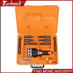 Findmall 3 Boring Head R8 Shank + 10Pcs Carbide Tipped 3/4 Boring Bar Set Findmall 3 Boring Head R8 Shank + 10Pcs Carbide Tipped 3/4 Boring Bar Set