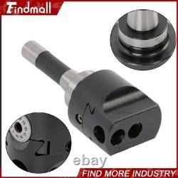 Findmall 3 Boring head R8 Shank + 8pcs Indexable 3/4 Boring Bar Set TCMT