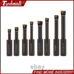 Findmall 3 Boring head R8 Shank + 8pcs Indexable 3/4 Boring Bar Set TCMT