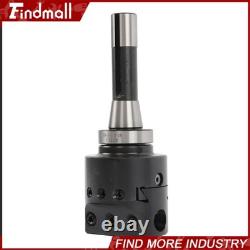 Findmall 3 Boring head R8 Shank + 8pcs Indexable 3/4 Boring Bar Set TCMT
