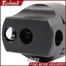 Findmall 3 Boring head R8 Shank + 8pcs Indexable 3/4 Boring Bar Set TCMT