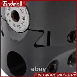 Findmall 3 Boring head R8 Shank + 8pcs Indexable 3/4 Boring Bar Set TCMT