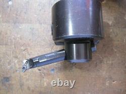 Flynn MFG 43B micro adjustable offset boring head 5/8 cap. R8 shank