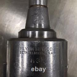 Flynn MFG. CO. 3 inch Boring Head Model 63 R8 Arbor. 2