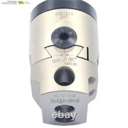 HHIP 1001-0201 Indexable Tool Set, 2 Boring Head, R8 Shank, 4 Boring Bars