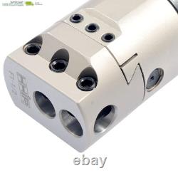 HHIP 1001-0201 Indexable Tool Set, 2 Boring Head, R8 Shank, 4 Boring Bars