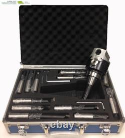 HHIP 1001-5940 R8 Head Boring Tool Set, 3, 3 Boring Head, R8 Shank