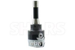 High Precision 3 Adjustable Boring Head with Removable R8 Shank #