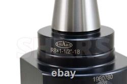 High Precision 3 Boring Head 0.001 Radius WithCertificate + R8 Shank A