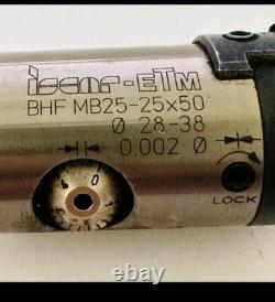ISCAR Fine boring heads MB modul BHF MB25-25X50? 28-38+Boring heads IHFF 25 USED
