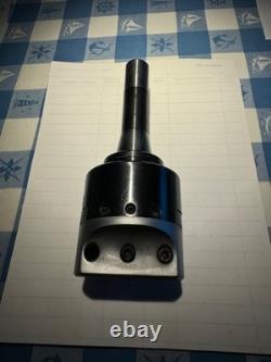 Indexing Boring Head with R8 Shank and 3/4 Tool Capacity with Boring Bar