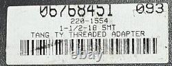 Interstate Boring Head Taper Shank MT5, 1-1/2 18 Thrd Mnt P/N 220-1554(NOS)