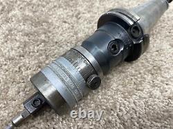 KENNAMETAL #37 TENTHSET BORING HEAD TBH37 5/8 S/S with CAT40 ADAPTER
