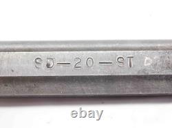 KENNAMETAL H20-MVUNL3 INDEXABLE BORING HEAD with 1 1/4 SHANK SD-20-ST 1.25 VNMG 33