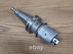 KENNAMETAL TENTHS SET BORING HEAD. 0001 With 3/8 CAP CAT 40 SHANK NO. TBH