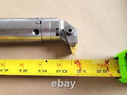 KENNAMETAL TUNABLE COOLANT THRU BORING BAR 2 SHANK X 20 OAL With EXTRA HEAD