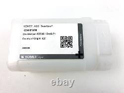 KOMET ABS 40mm Body Diameter Manual Twin Cutter Boring Head G0401510 NEW