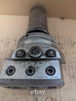 KURODA UFB-3 MT-3 M12 Boring Head Salvage from a closed factory No. 007