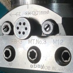 KURODA UFB-3 MT3 M12 Boring Head SET for Milling USED from JAPAN