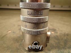 Kaiser 1-5/8 2-1/8 x. 0002 Precision Offset Boring Head 1.5 Straight Shank
