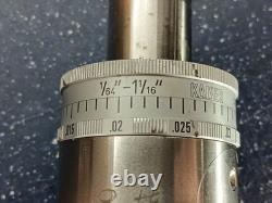 Kaiser 1/64 to 1-1/16 10mm ID Fine Boring Head CK4 22mm Shank Bar Holder. 0156