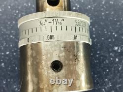 Kaiser 1/64 to 1-1/16 10mm ID Fine Boring Head CK4 22mm Shank Bar Holder. 0156