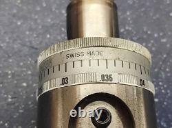 Kaiser 1/64 to 1-1/16 10mm ID Fine Boring Head CK4 22mm Shank Bar Holder. 0156