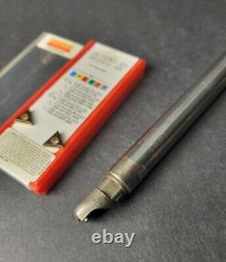 Kaiser 14mm Finish Carbide Boring Bar & E16 Head TC. Insert Machinist Modular