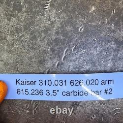 Kaiser. 708.866 18-22mm Ø Boring Head 310.031 5/8 Carbide Shank WCGT 020102 2