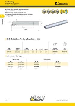Kennametal SS25-FBHS-31 ModBore Finishing Boring Head 25mm Shank Swiss Made