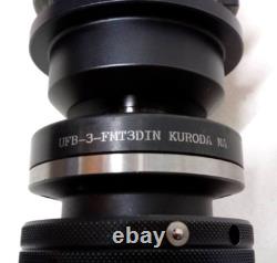 Kuroda boring head UFB-3 shank with T45-MT3 taper holder for BIG quick change