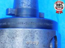 Kwik Switch 300 Universal Shank 95341 Adjustable Boring Head 1 Cap Tool Holder