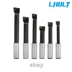 LABLT 3 Boring Head With R8 Shank and 12Pack 3/4 Carbide Boring Bar Set