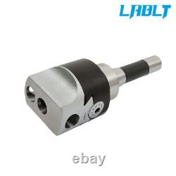 LABLT 3 Boring Head With R8 Shank and 12Pack 3/4 Carbide Boring Bar Set