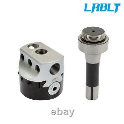 LABLT 3 Boring Head With R8 Shank and 12Pack 3/4 Carbide Boring Bar Set