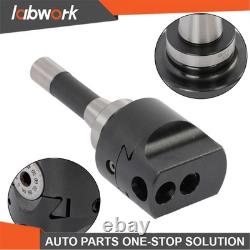 Labwork 3 inch Boring head R8 Shank + 8pcs Indexable 3/4 inch Boring Bar Set