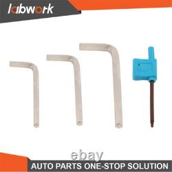 Labwork 3 inch Boring head R8 Shank + 8pcs Indexable 3/4 inch Boring Bar Set