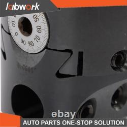 Labwork 3 inch Boring head R8 Shank + 8pcs Indexable 3/4 inch Boring Bar Set