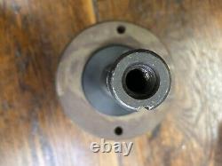 Large R-8 Shank Boring Head With 1 Round Tooling And 1 Square Tooling On Side